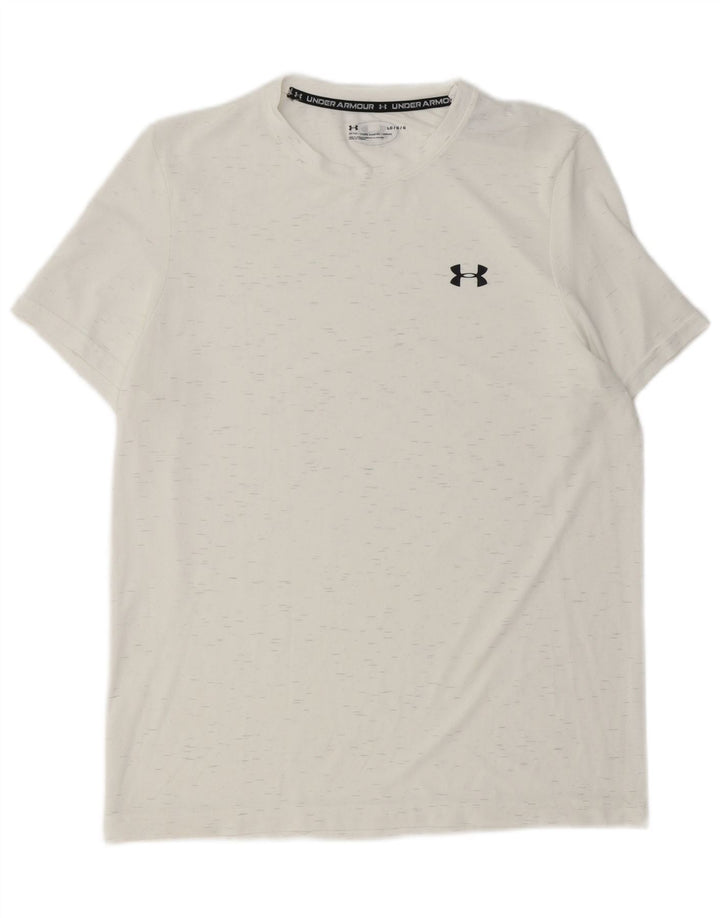 Мужская футболка Under Armour, большой нейлон с крапинками белого цвета