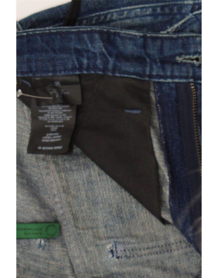 G-STAR Womens Denim Shorts W28 Medium Navy Blue Cotton Vintage G-Star and Second-Hand G-Star from Messina Hembry 
