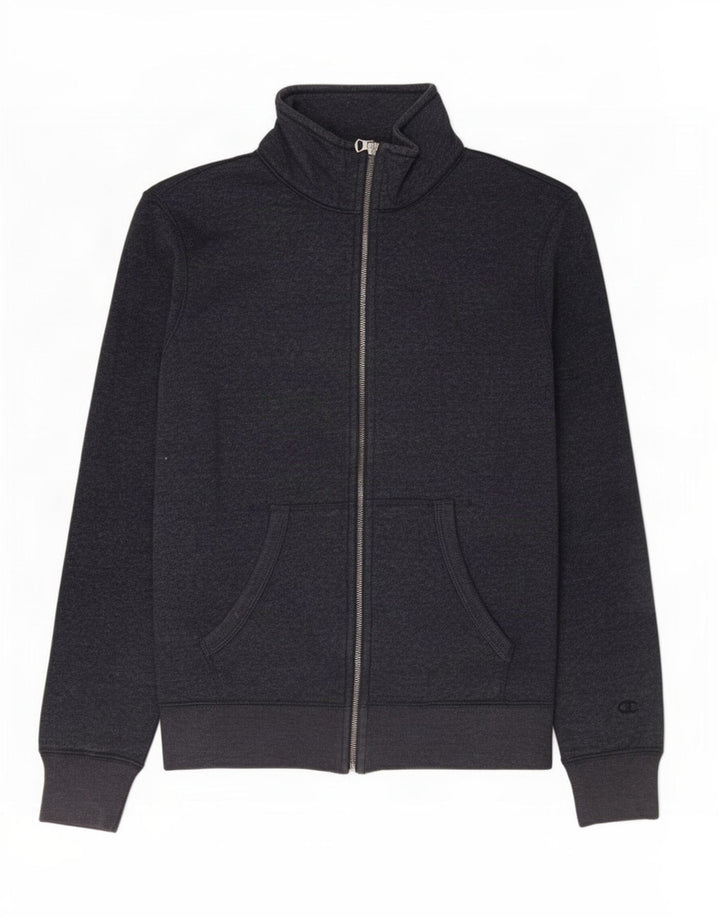 Champion Mens Tracksuit Top Jacket Small Navy Blue