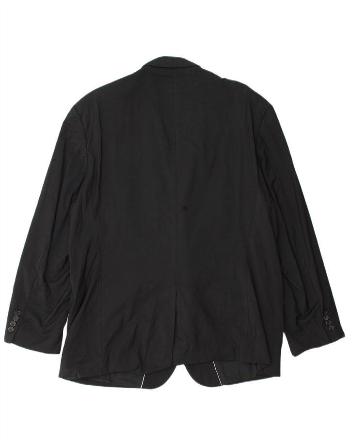 Мужской пиджак HUGO BOSS Guabello на 2 пуговицах UK 40, большой черный вискоза