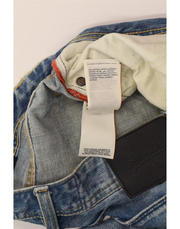 Мужские свободные джинсы Superdry W30 L32, синий хлопок