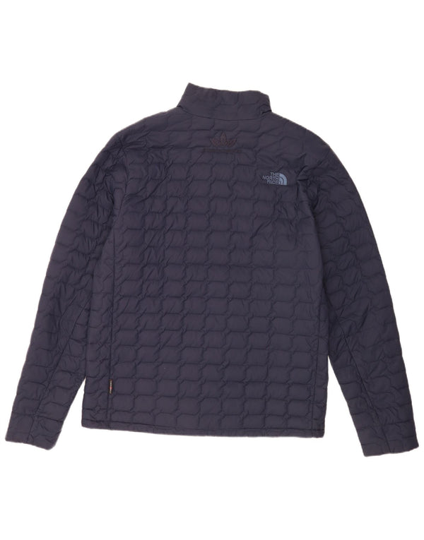 The North Face Mens Padded Jacket UK 40 Large Navy Blue Nylon
