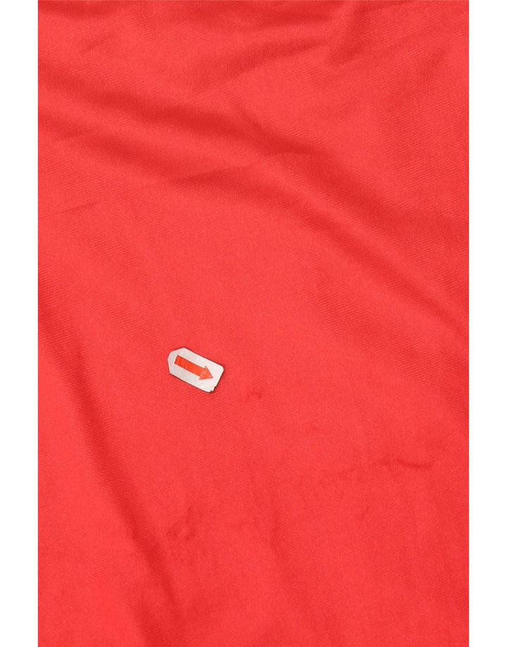 Мужской спортивный костюм без рукавов BRIKO, верхняя куртка XL, красный полиэстер с цветными блоками