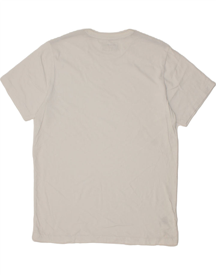 EDDIE BAUER Mens T-Shirt Top Large White Cotton Vintage Eddie Bauer and Second-Hand Eddie Bauer from Messina Hembry 