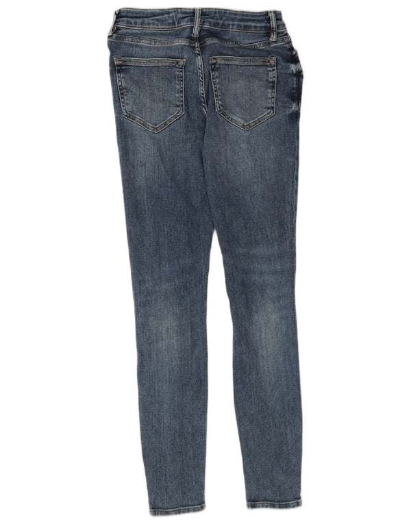 Женские джинсы скинни All Saints Miller, маленькие W26 L30, синие, хлопок