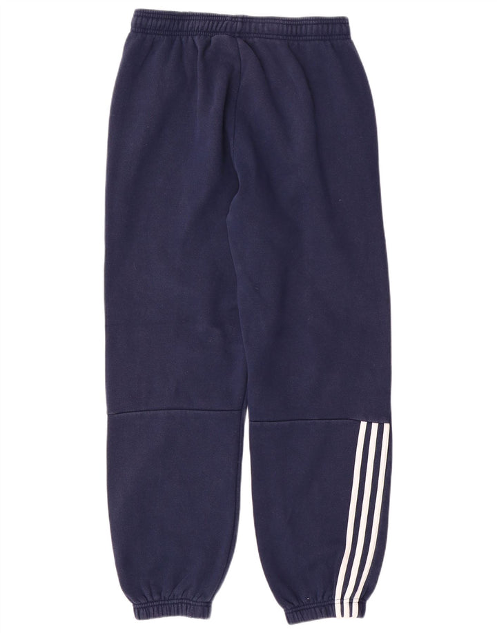 Мужские спортивные брюки Adidas Joggers среднего размера, темно-синие, хлопок