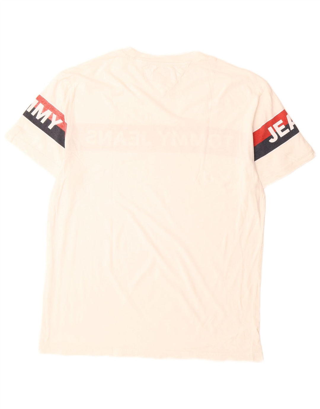 Мужская футболка с рисунком Tommy Hilfiger, средний белый