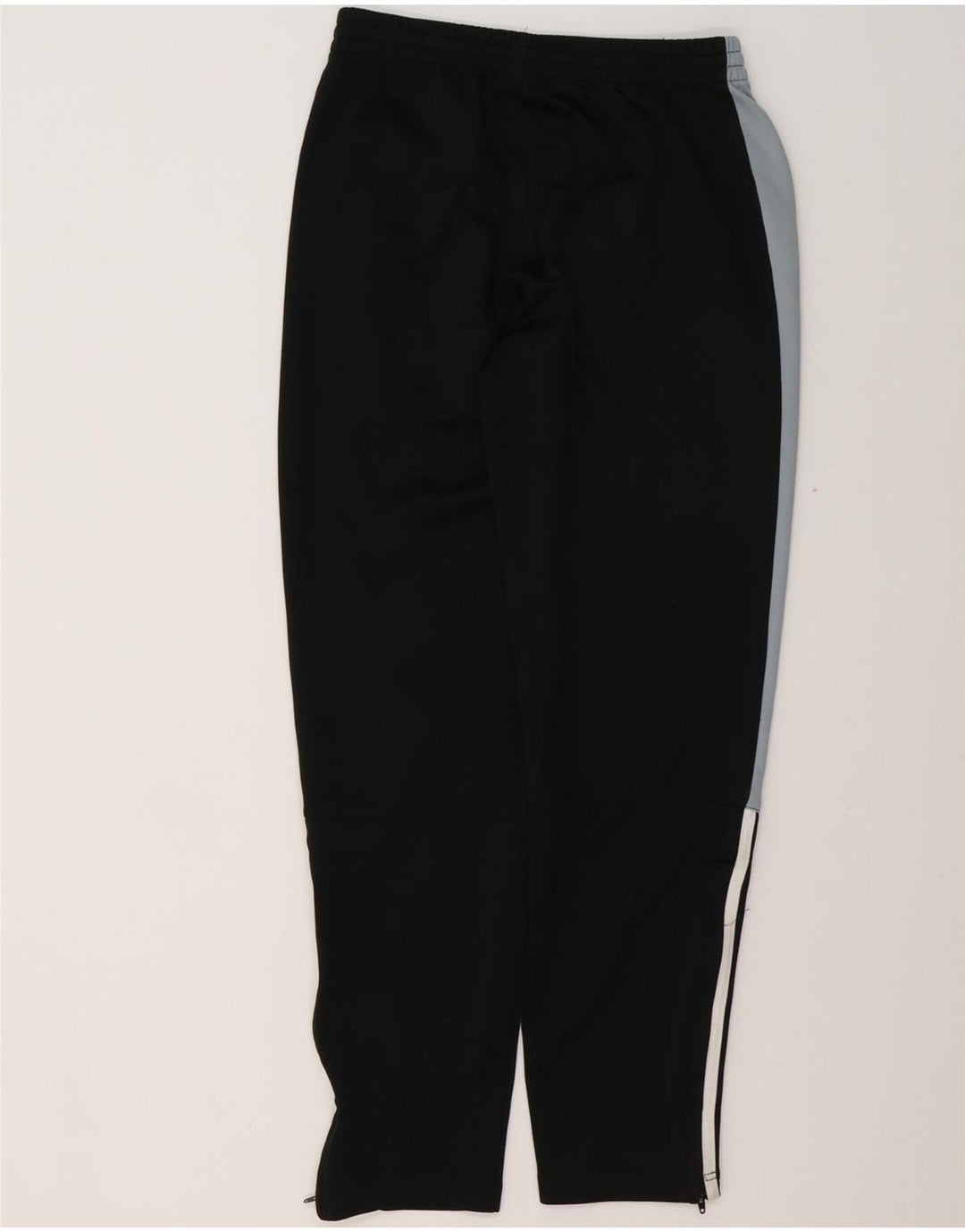 Спортивные брюки Adidas для мальчиков 15–16 лет, черные, полиэстер с цветными блоками