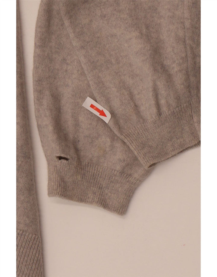 Женское платье-джемпер с длинными рукавами Massimo Dutti, Великобритания, 10, маленькое, серое, шерсть