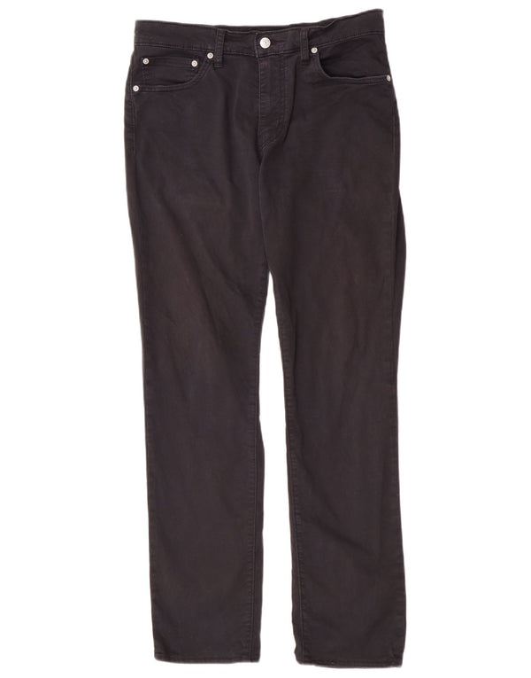 Levi's 511 Slim Fit повседневные брюки W32 L32 Темно-синие хлопковые