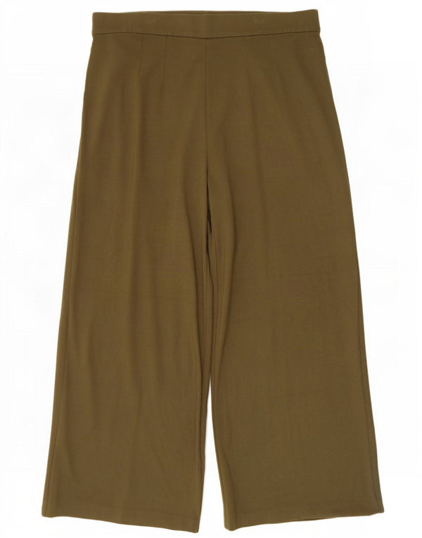 Женские брюки-чиносы Marks & Spencer с высокой талией, Великобритания, 18 XL, W36, L28, хаки
