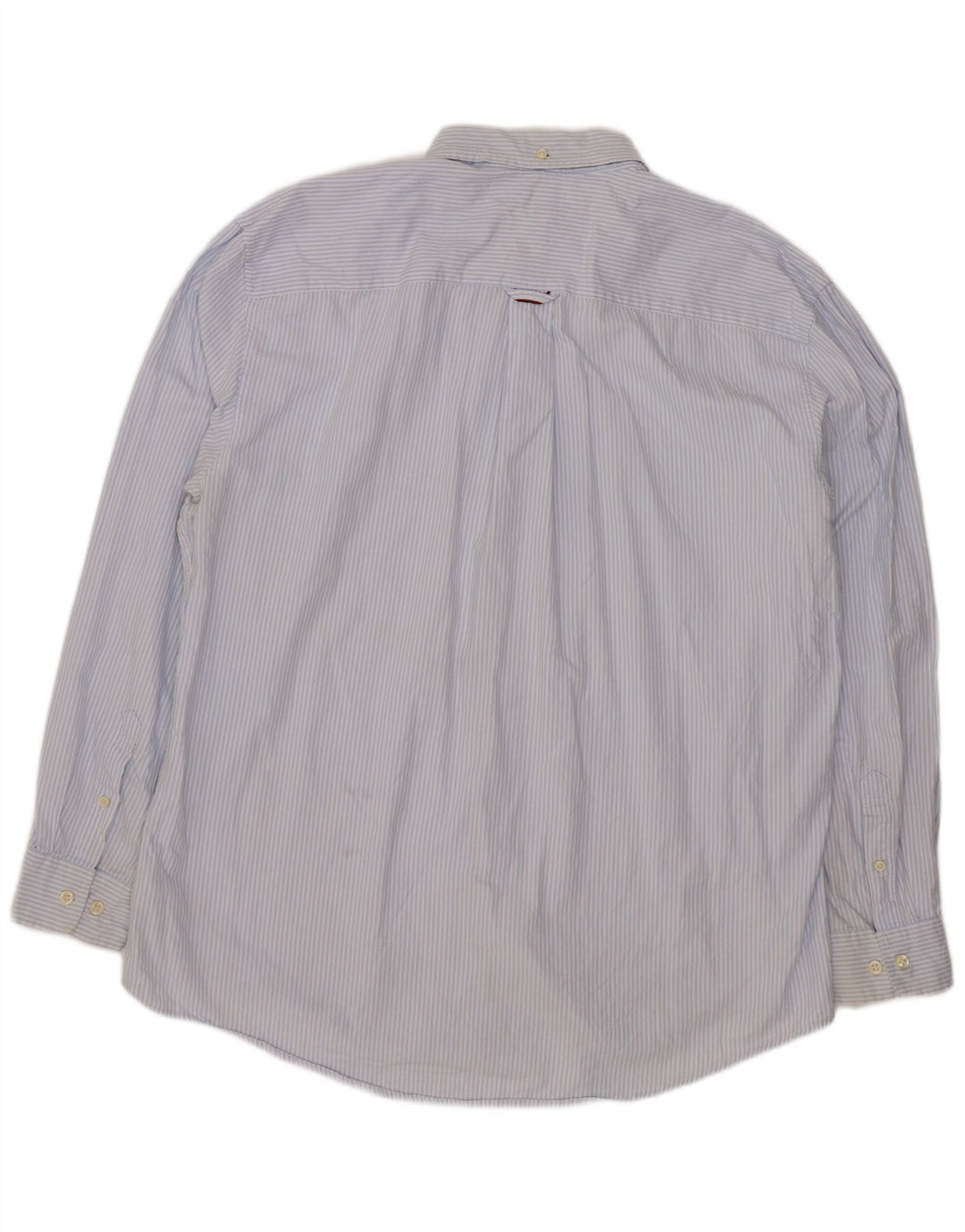 Мужская рубашка Tommy Hilfiger 2XL из хлопка в синюю полоску