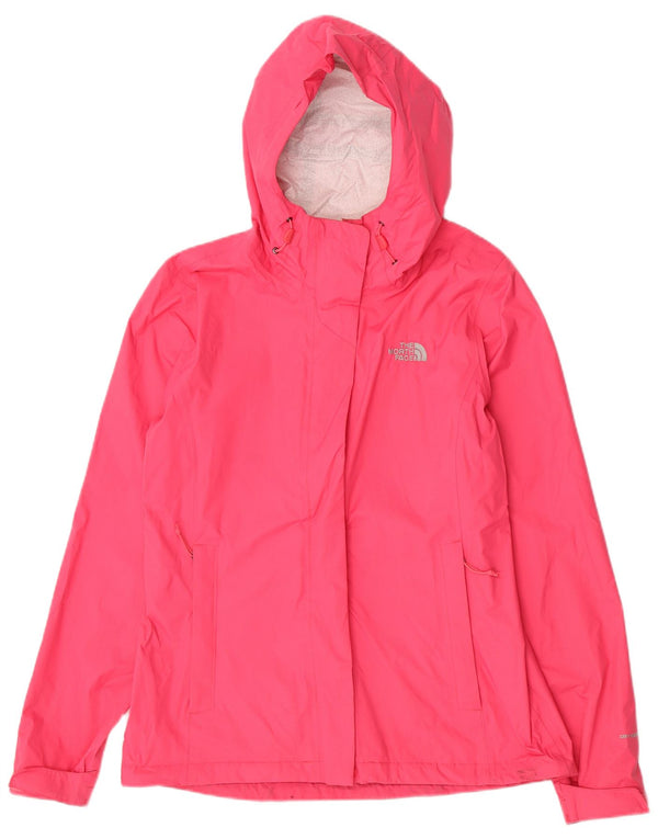 Женская дождевик с капюшоном The North Face Dryvent UK 14, нейлон среднего розового цвета