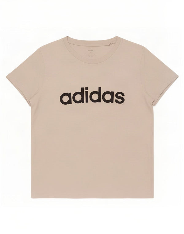 Женская футболка с рисунком Adidas Top UK 20/22 XL, белый хлопок
