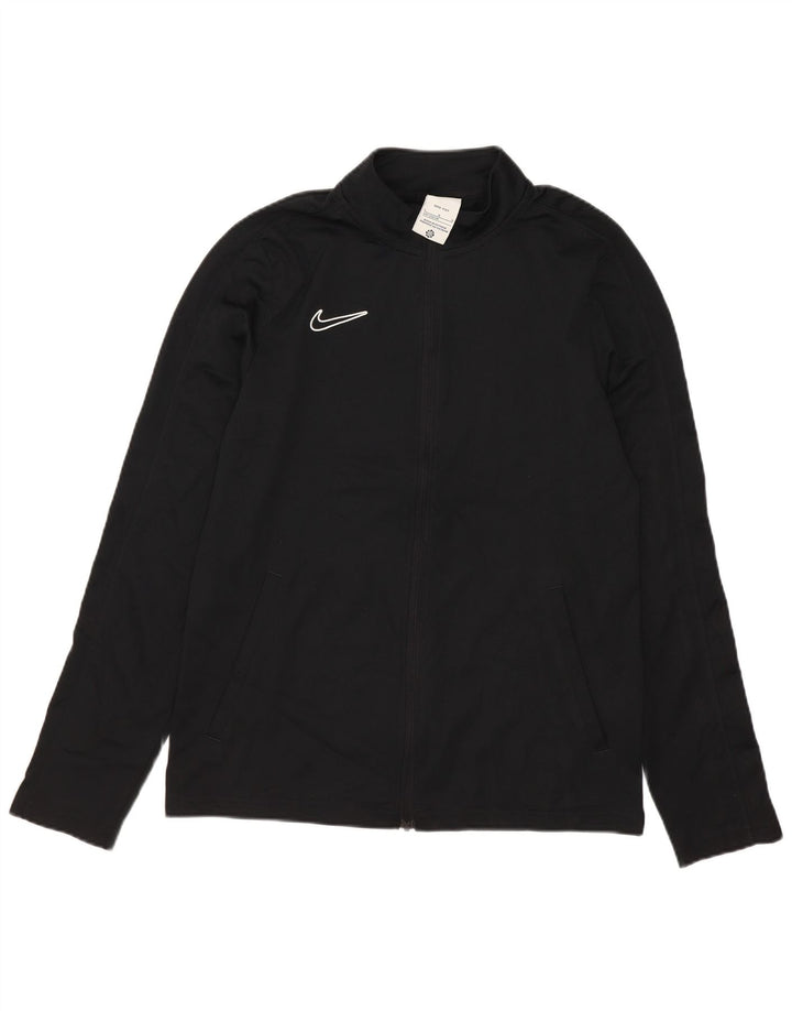Спортивный костюм Nike для мальчиков Dri Fit, верхняя куртка, 12–13 лет, большой черный полиэстер