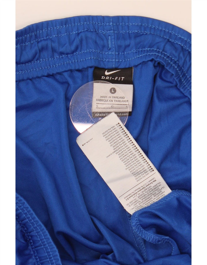 Мужские спортивные шорты NIKE Dri Fit, большие синие, полиэстер