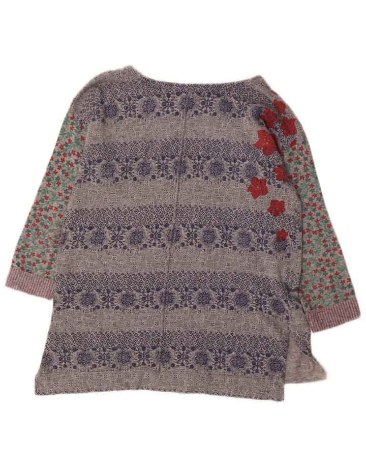 Женский джемпер с вырезом «лодочка» WHITE STUFF, Великобритания, 10, маленький серый цвет