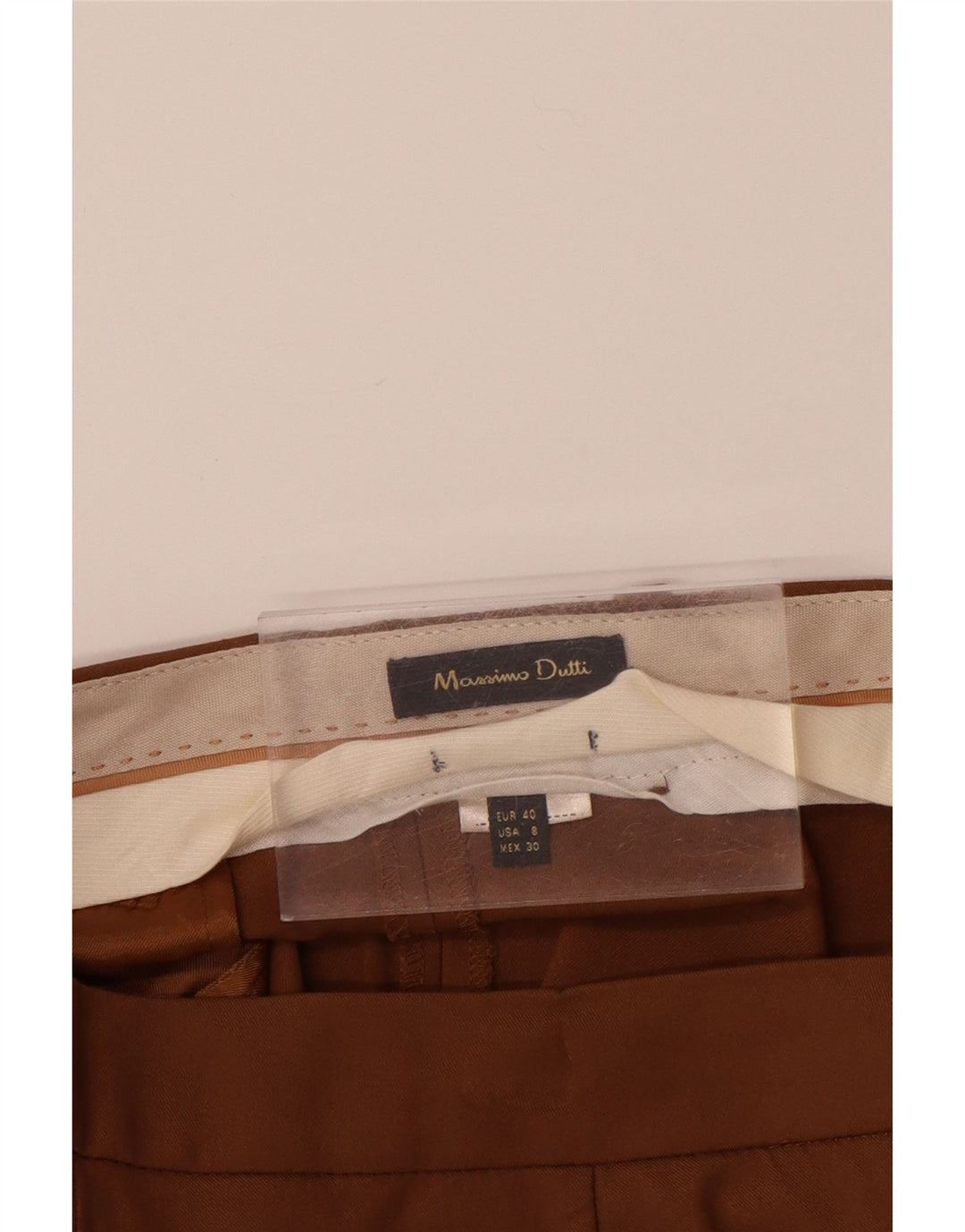 MASSIMO DUTTI Женские узкие брюки чинос EU 40 Medium W30 L28 Коричневые