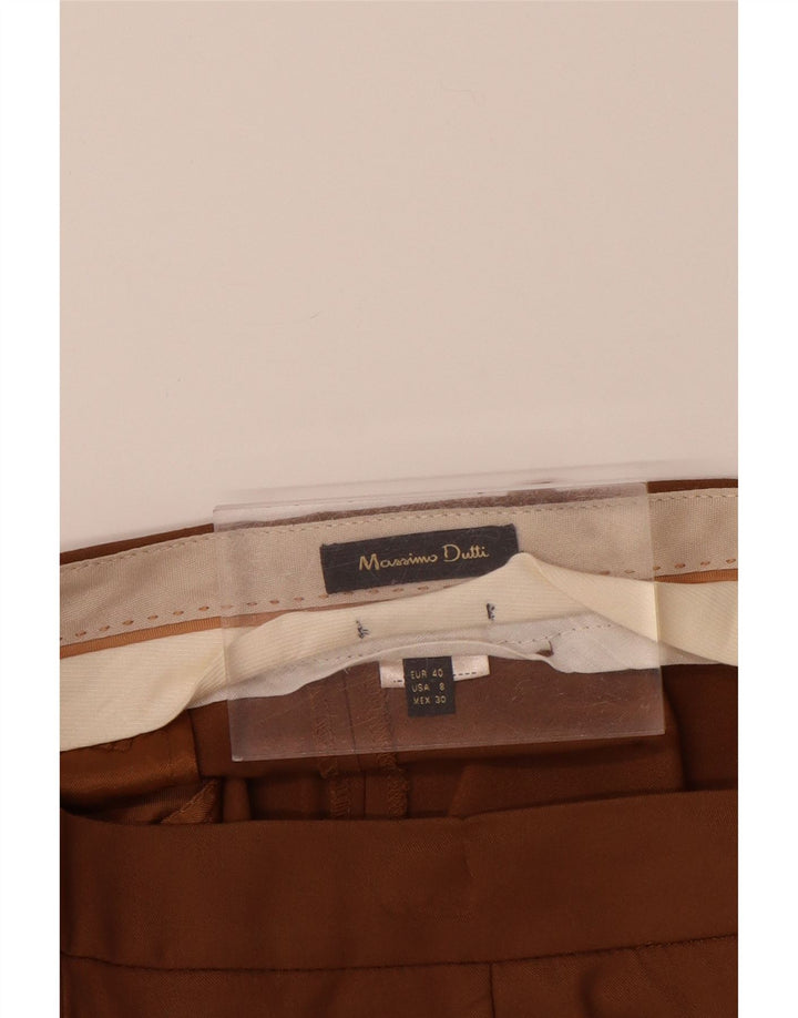 MASSIMO DUTTI Женские узкие брюки чинос EU 40 Medium W30 L28 Коричневые