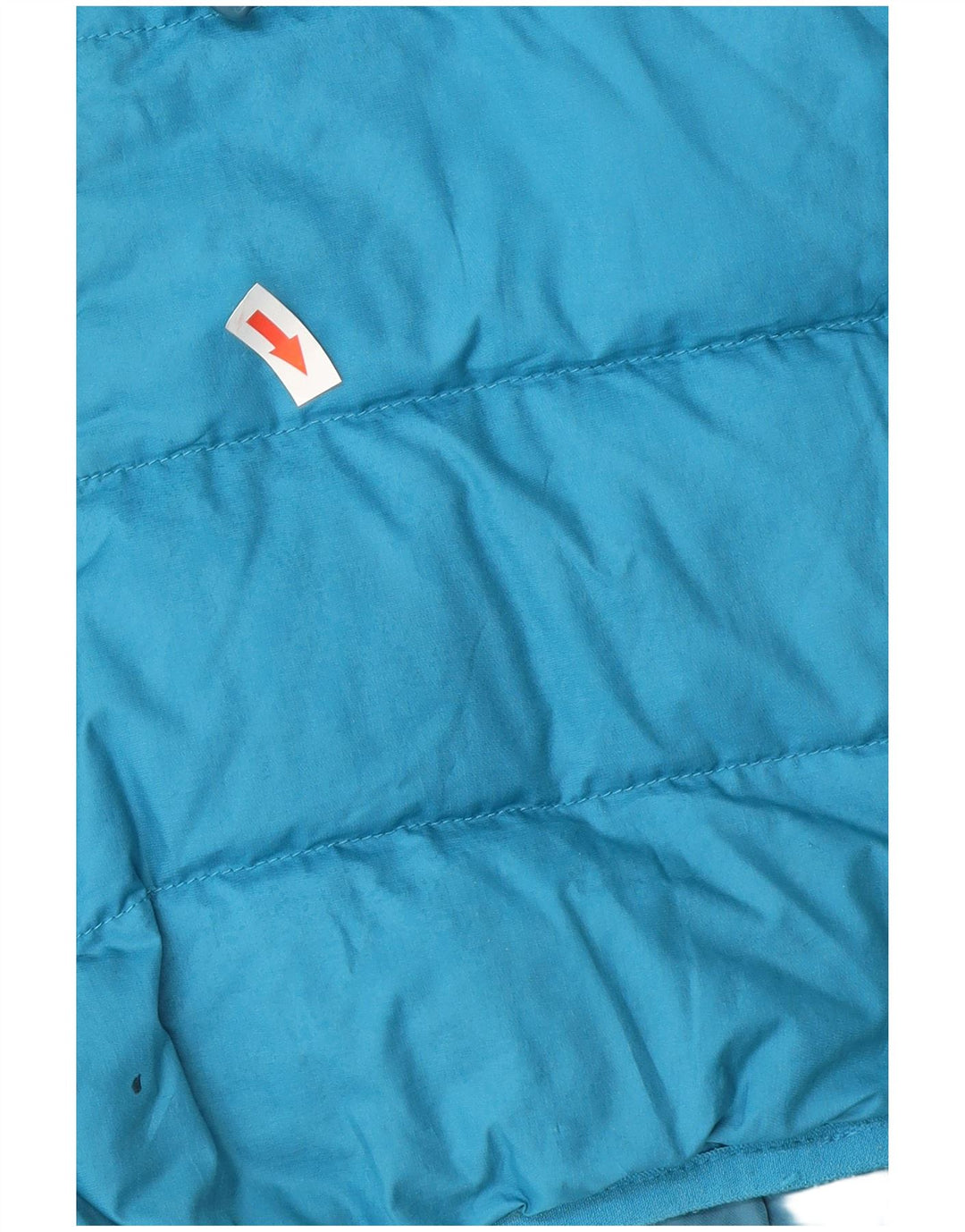 Мужская стеганая куртка с капюшоном Jack Wolfskin UK 40/42, большой синий полиэстер