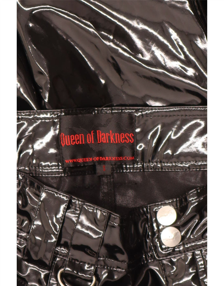 QUEEN OF DARKNESS Женская макси-юбка-трапеция, маленькая W28, черная, готическая