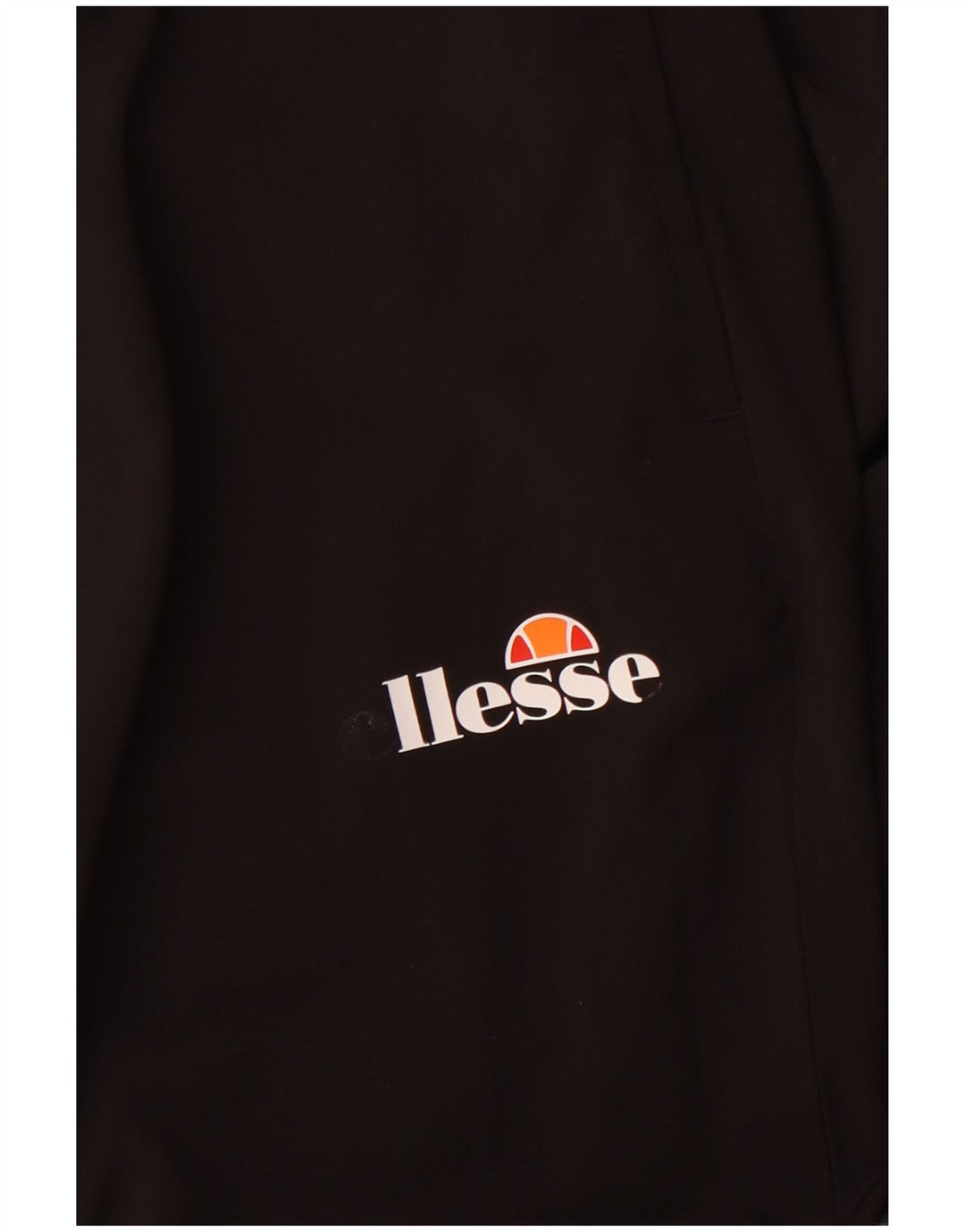 ELLESSE Женские спортивные брюки Джоггеры UK 12 Средний черный хлопок