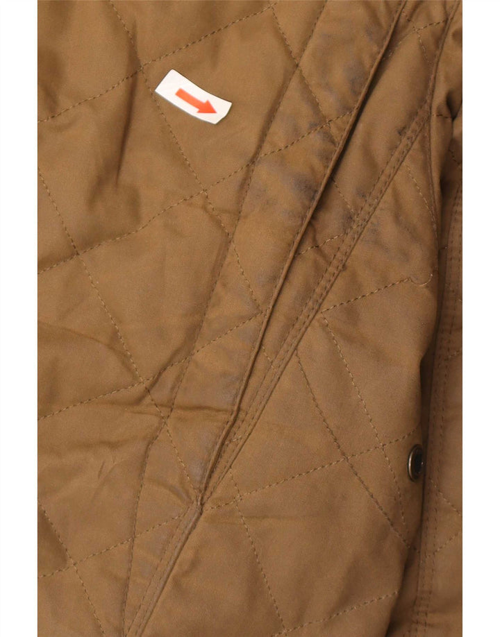 Мужская куртка Massimo Dutti UK 40, большая, коричневый, нейлон