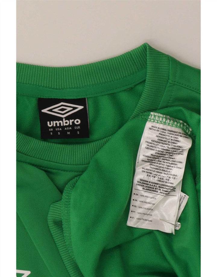 Мужской свитшот Umbro, маленький зеленый полиэстер