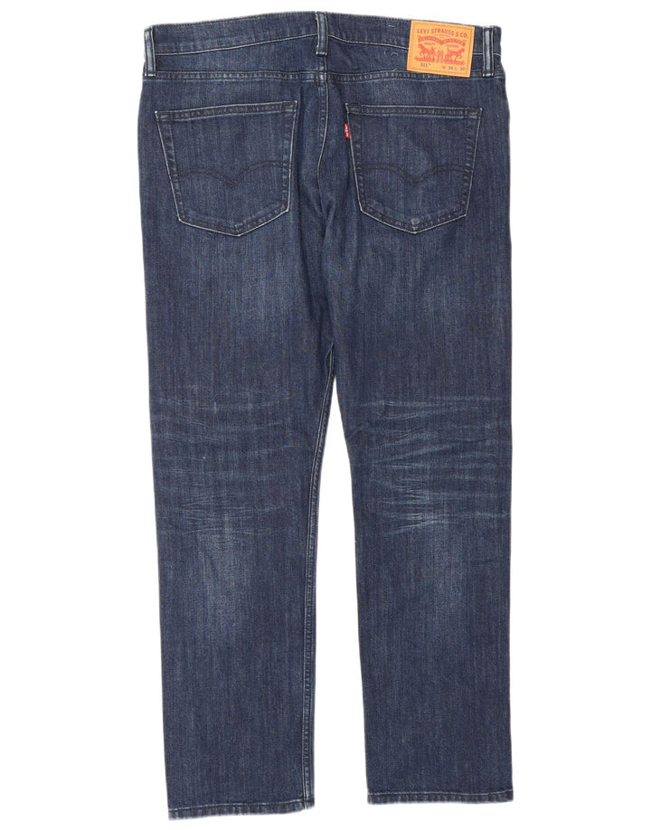Мужские джинсы Levi's Slim 511 W36 L30 синие, хлопок