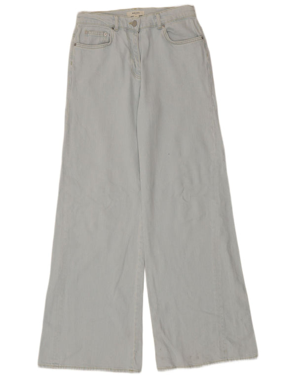 Женские широкие джинсы Reiss W27 L35, синий хлопок