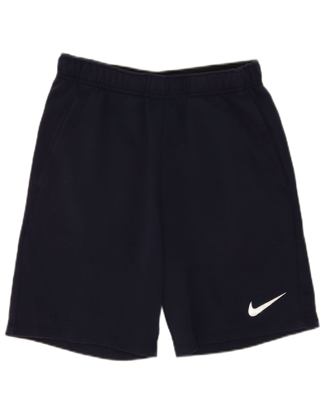 Мужские спортивные шорты Nike Dri Fit, маленькие темно-синие, хлопковые