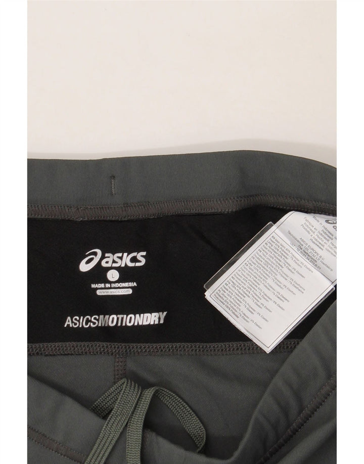 ASICS Womens Tracksuit Trousers UK 14 Large W28 L29 Grey Polyester Vintage Asics and Second-Hand Asics from Messina Hembry 