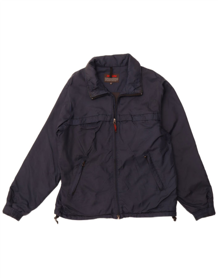 Мужская ветровка INVICTA UK 40, большая темно-синяя нейлоновая куртка