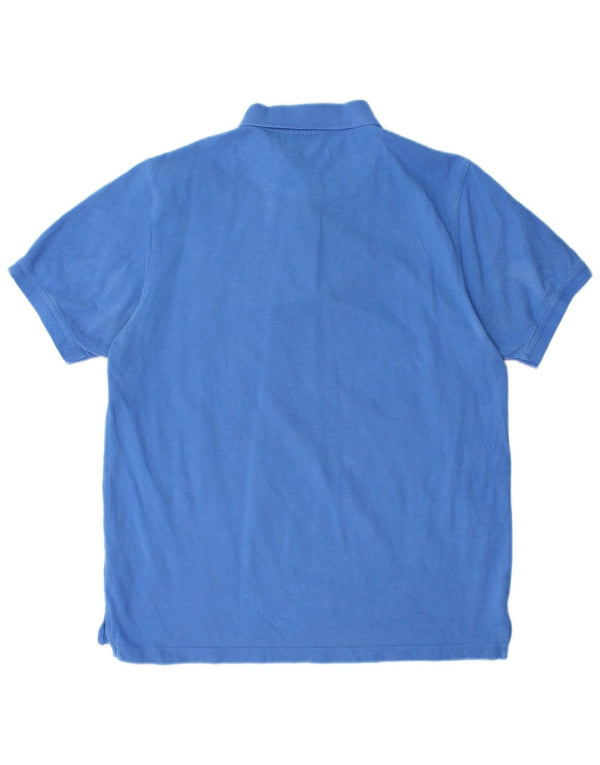 Мужская рубашка-поло стандартного кроя PIERRE CARDIN XL, синяя, хлопок