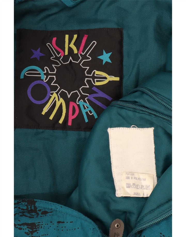 Винтажный мужской лыжный комбинезон IT 50 Medium Blue Tie Dye Полиамид