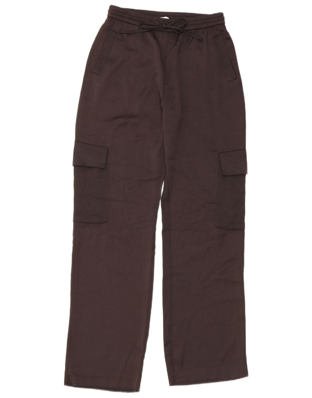 Женские прямые брюки карго Zara, маленькие W27 L31, черные