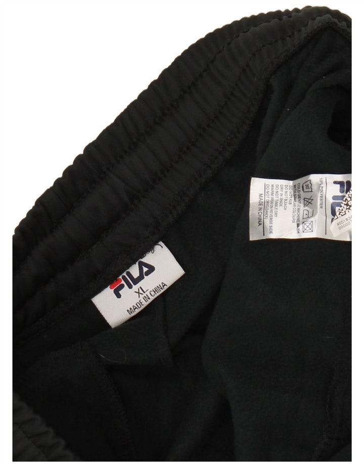 Мужские спортивные брюки Fila XL, черный полиэстер
