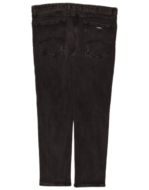 Мужские зауженные джинсы Armani Exchange J22 W34 L27, черный хлопок