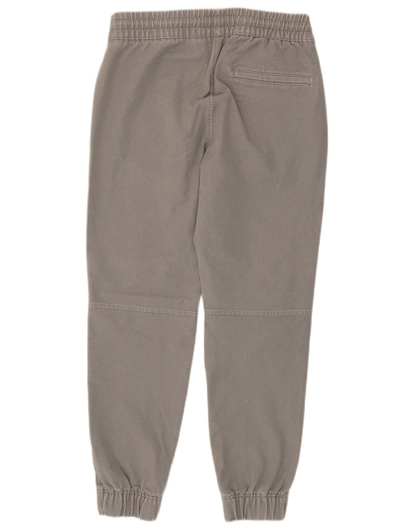 Мужские джоггеры Abercrombie & Fitch, брюки-чиносы, маленькие W29 L29, серый хлопок