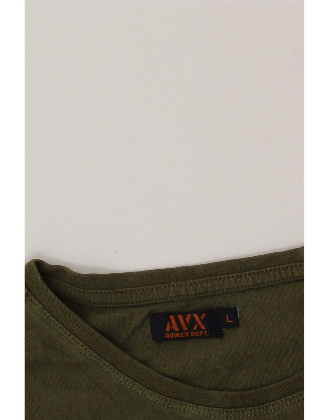 Avirex Мужская футболка Top Large Khaki