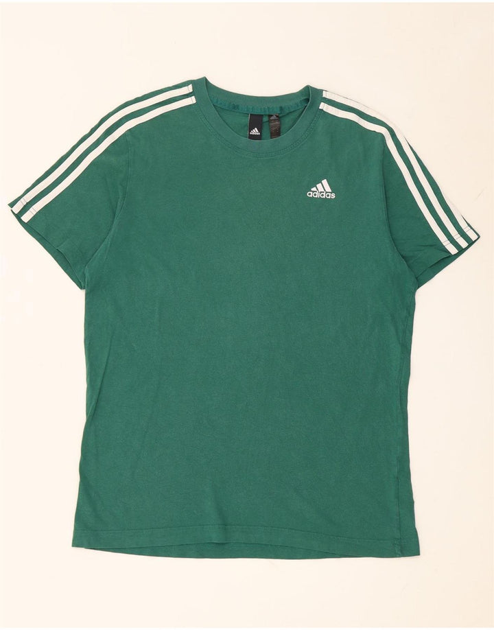 Мужская футболка Adidas Top Medium Green Cotton