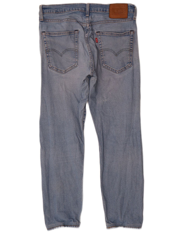 Мужские зауженные зауженные джинсы Levi's 512 W31 L28 синие, хлопок