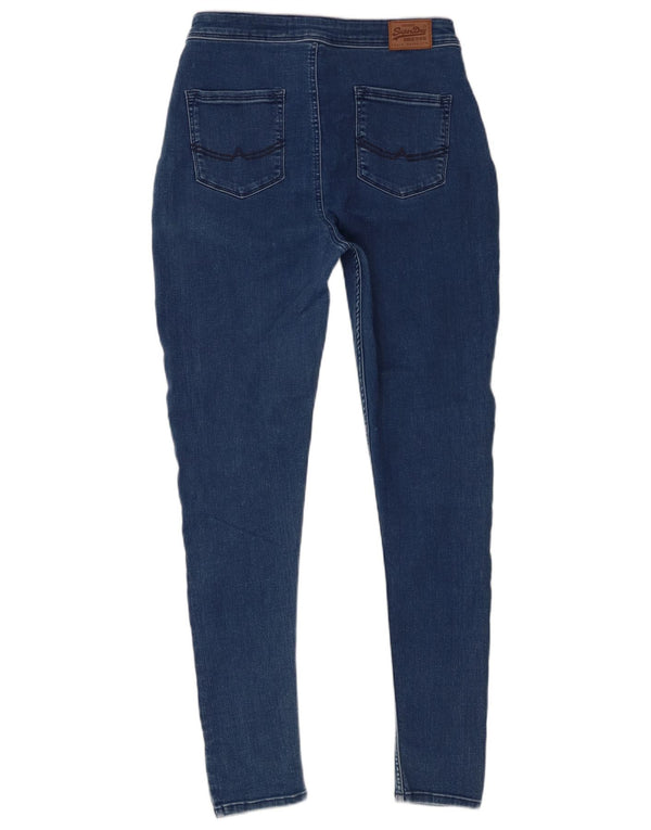 Женские джинсы скинни Evie Jegging Superdry W30 L30, синий хлопок