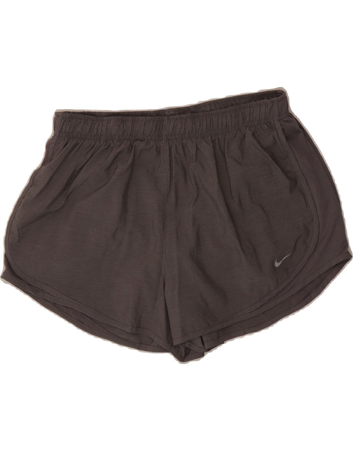 NIKE Womens Dri Fit Sport Shorts UK 18 XL Grey Polyester Vintage Nike and Second-Hand Nike from Messina Hembry 