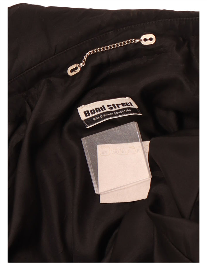 BOND STREET Женский удлиненный пиджак IT 48 XL Черный Полиэстер