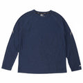 RUSSELL ATHLETIC Boys Top Long Sleeve 15-16 Years 2XL  Navy Blue Polyester