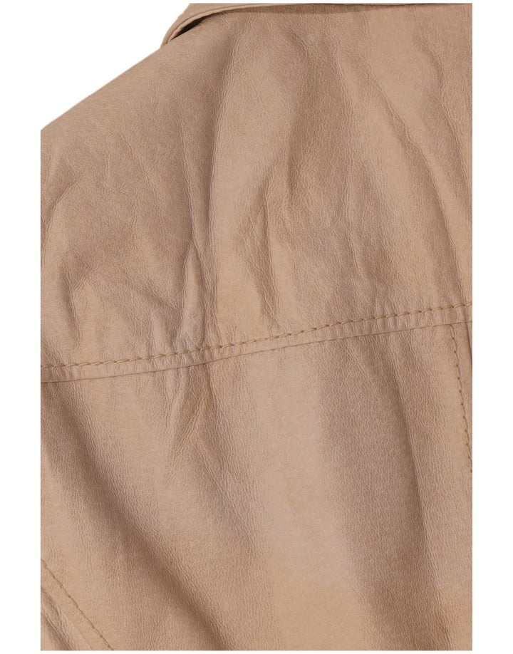Куртка женская кожаная Conbipel IT 42 Medium Beige Leather