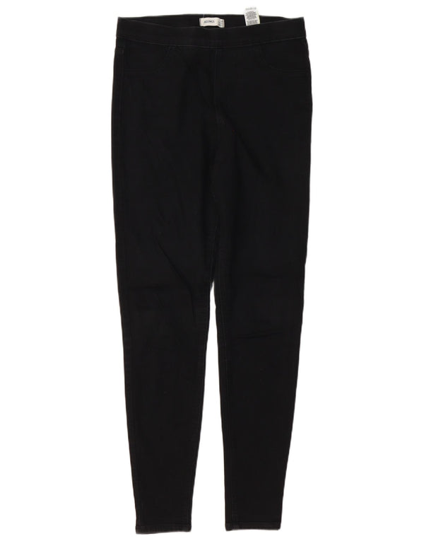 Женские джинсы джеггинсы Marks & Spencer UK 10, маленькие W28 L29, черные, хлопковые