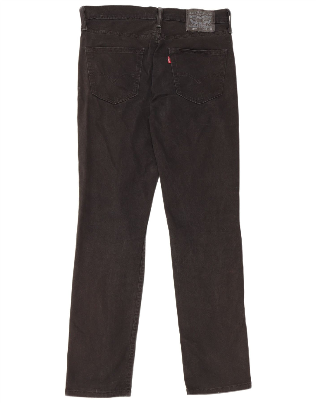 Женские джинсы LEVI'S 511 Slim W32 L32, черный хлопок