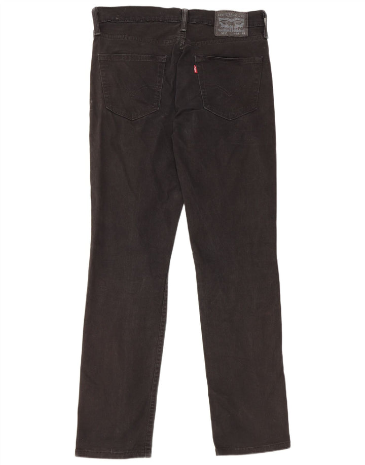 Женские джинсы LEVI'S 511 Slim W32 L32, черный хлопок